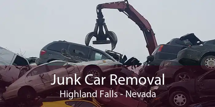 Junk Car Removal Highland Falls - Nevada
