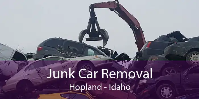 Junk Car Removal Hopland - Idaho