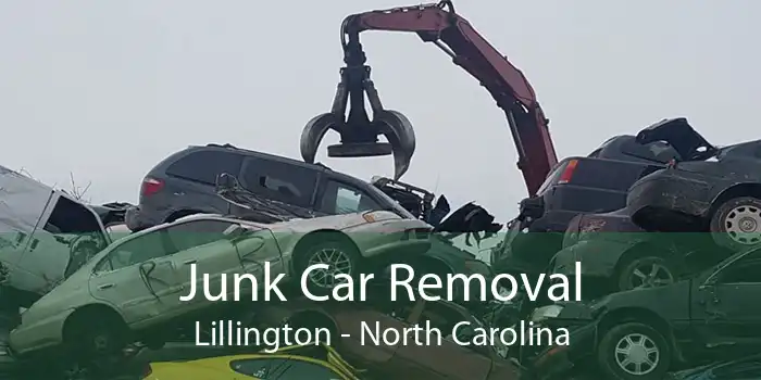 Junk Car Removal Lillington - North Carolina