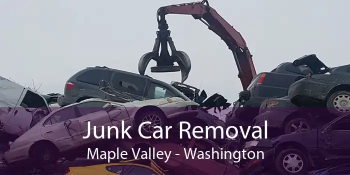 Junk Car Removal Maple Valley - Washington