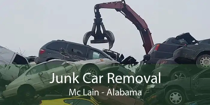 Junk Car Removal Mc Lain - Alabama