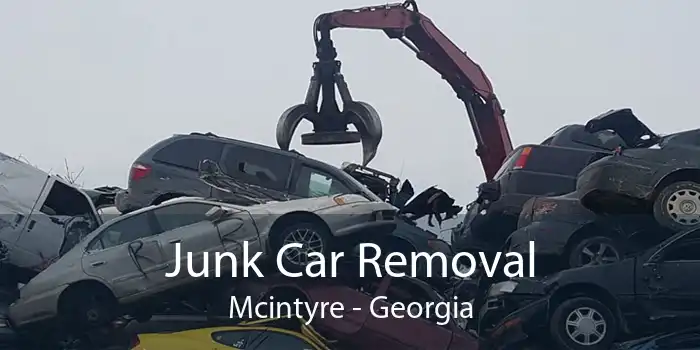 Junk Car Removal Mcintyre - Georgia