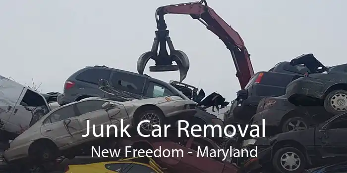 Junk Car Removal New Freedom - Maryland