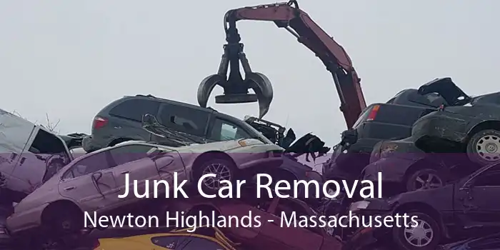Junk Car Removal Newton Highlands - Massachusetts