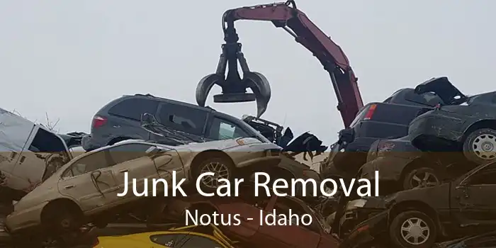Junk Car Removal Notus - Idaho
