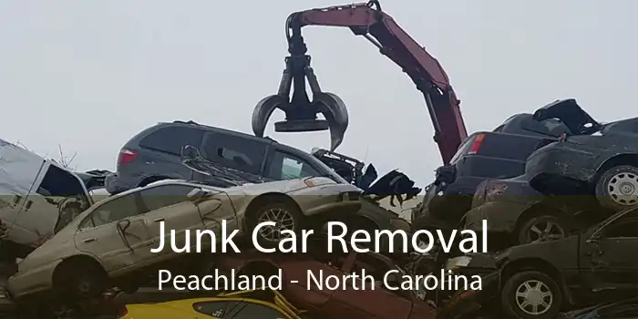 Junk Car Removal Peachland - North Carolina