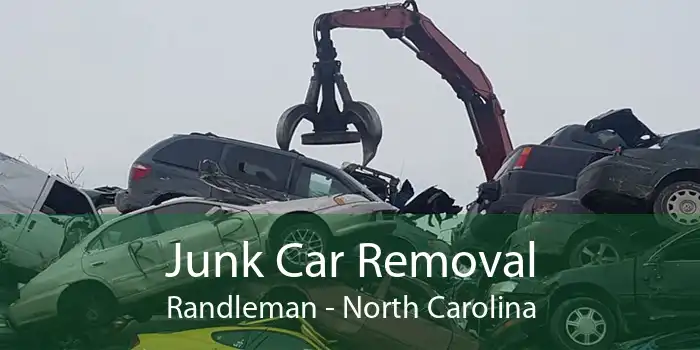 Junk Car Removal Randleman - North Carolina