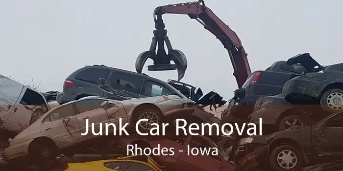 Junk Car Removal Rhodes - Iowa