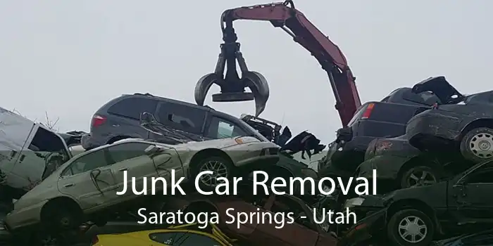 Junk Car Removal Saratoga Springs - Utah