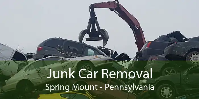 Junk Car Removal Spring Mount - Pennsylvania