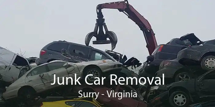 Junk Car Removal Surry - Virginia