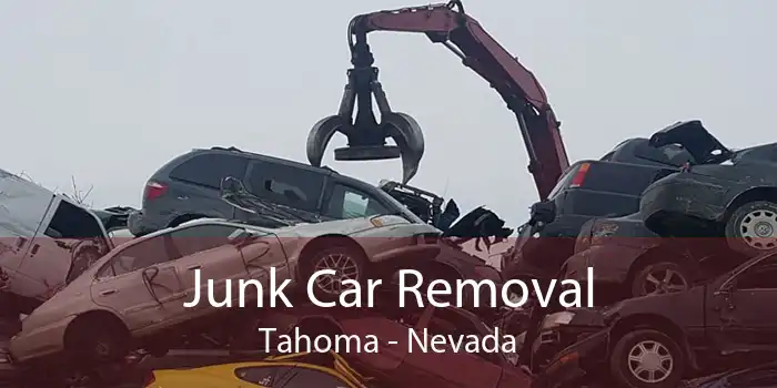 Junk Car Removal Tahoma - Nevada
