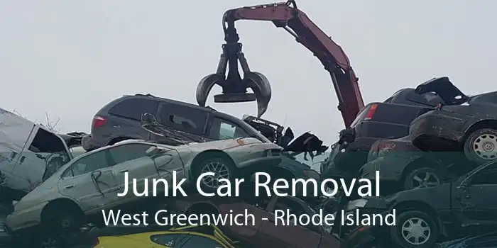 Junk Car Removal West Greenwich - Rhode Island