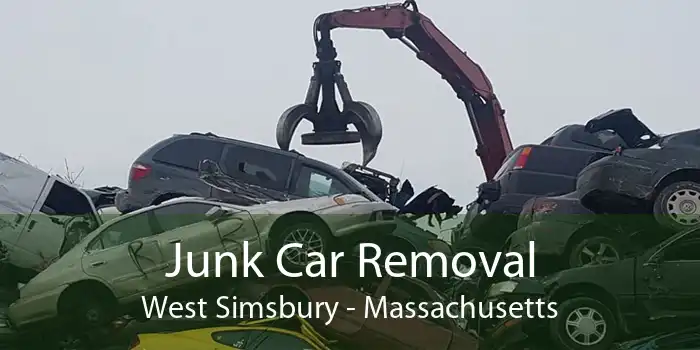 Junk Car Removal West Simsbury - Massachusetts