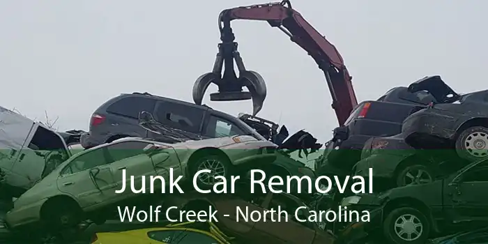 Junk Car Removal Wolf Creek - North Carolina