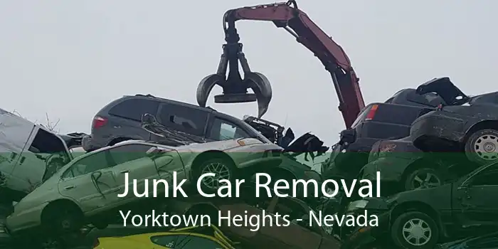 Junk Car Removal Yorktown Heights - Nevada