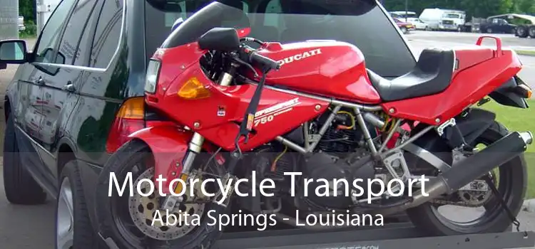 Motorcycle Transport Abita Springs - Louisiana
