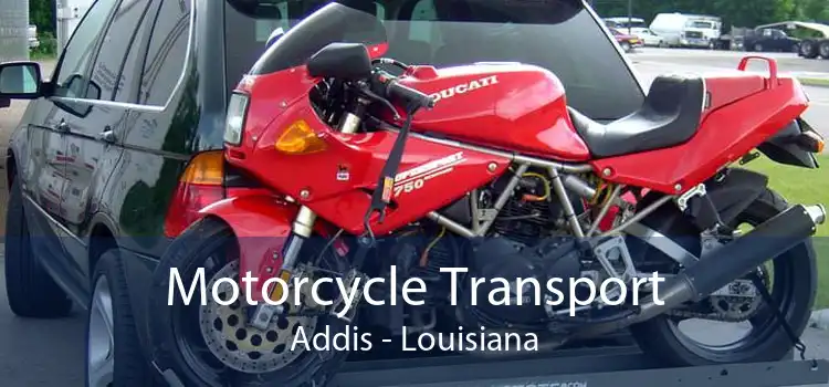 Motorcycle Transport Addis - Louisiana