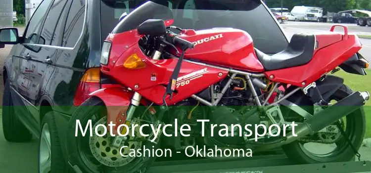 Motorcycle Transport Cashion - Oklahoma