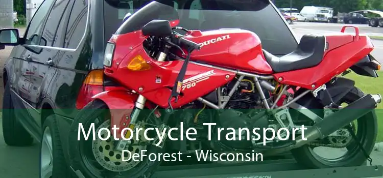 Motorcycle Transport DeForest - Wisconsin