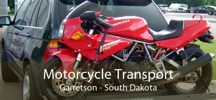Motorcycle Transport Garretson - South Dakota