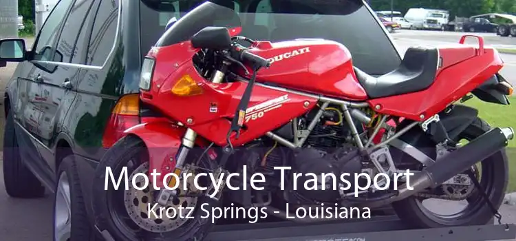 Motorcycle Transport Krotz Springs - Louisiana