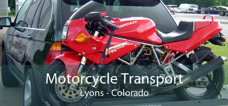 Motorcycle Transport Lyons - Colorado