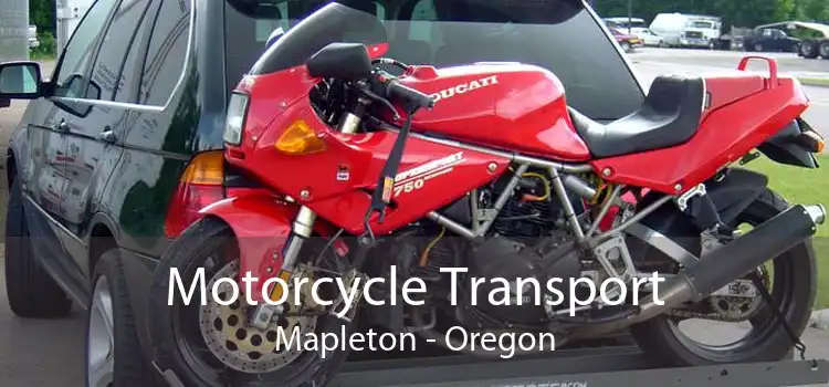 Motorcycle Transport Mapleton - Oregon