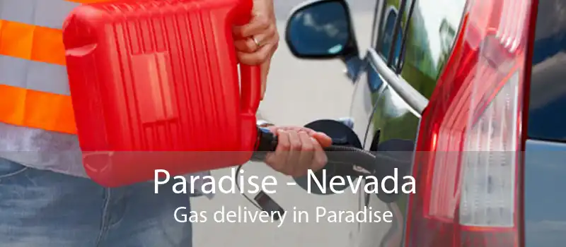 Paradise - Nevada Gas delivery in Paradise