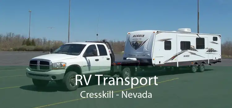 RV Transport Cresskill - Nevada