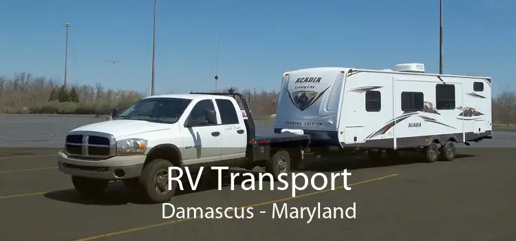 RV Transport Damascus - Maryland