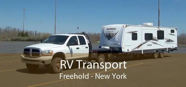 RV Transport Freehold - New York