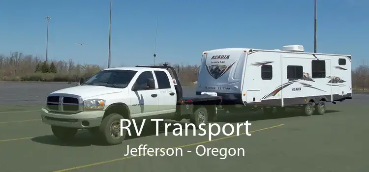 RV Transport Jefferson - Oregon