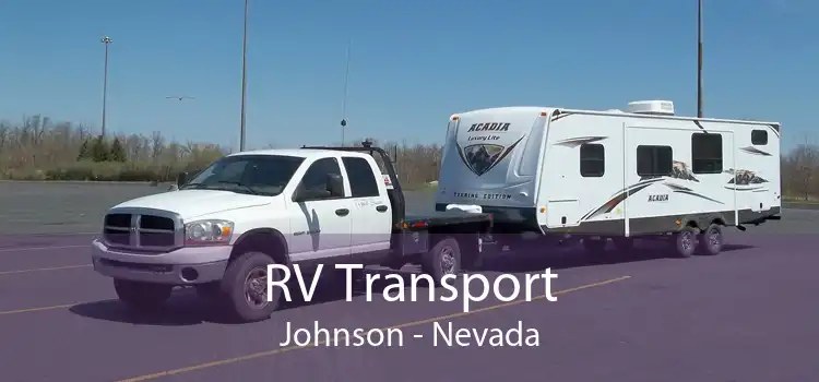 RV Transport Johnson - Nevada