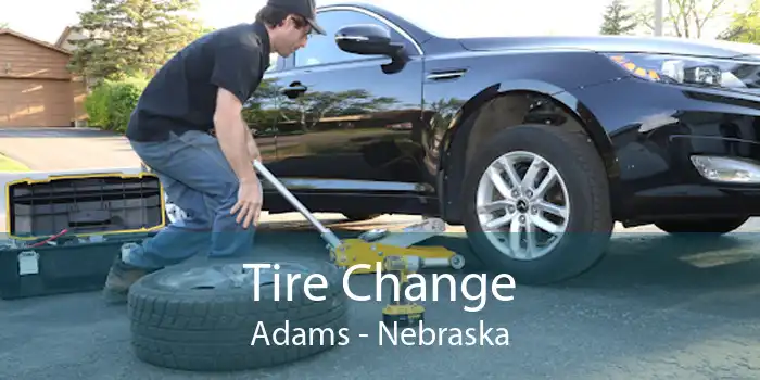 Tire Change Adams - Nebraska