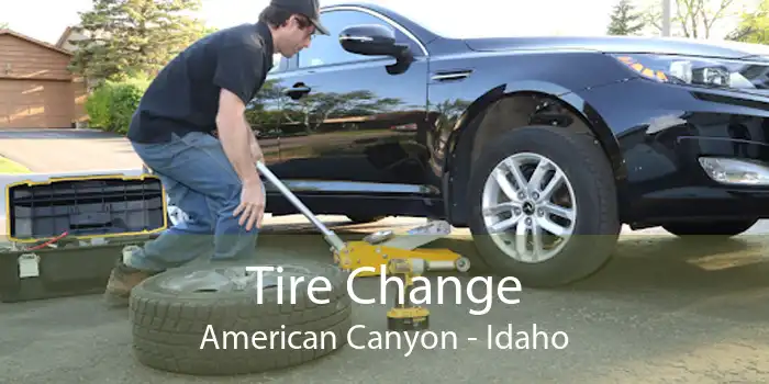 Tire Change American Canyon - Idaho