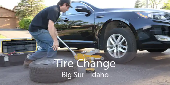 Tire Change Big Sur - Idaho
