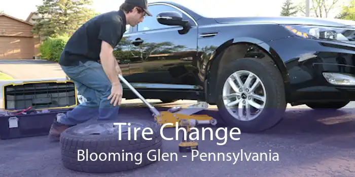 Tire Change Blooming Glen - Pennsylvania