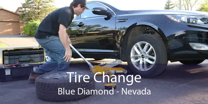 Tire Change Blue Diamond - Nevada