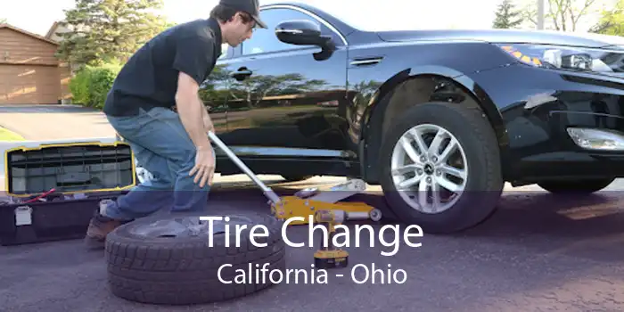 Tire Change California - Ohio