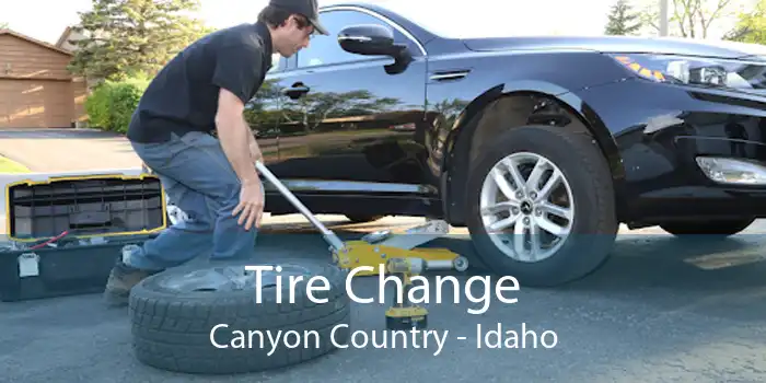 Tire Change Canyon Country - Idaho