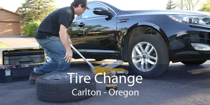 Tire Change Carlton - Oregon