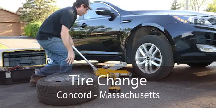 Tire Change Concord - Massachusetts