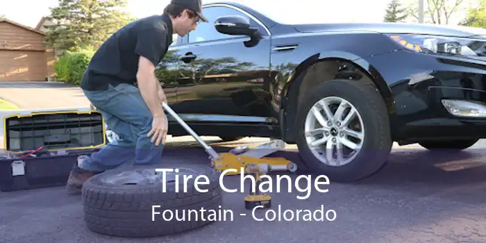 Tire Change Fountain - Colorado