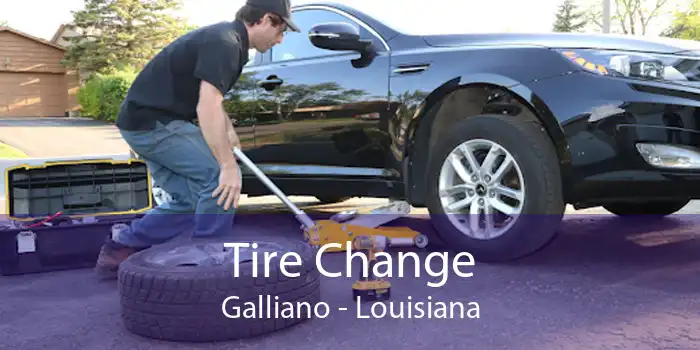 Tire Change Galliano - Louisiana