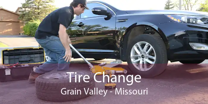 Tire Change Grain Valley - Missouri