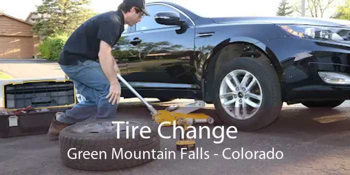 Tire Change Green Mountain Falls - Colorado
