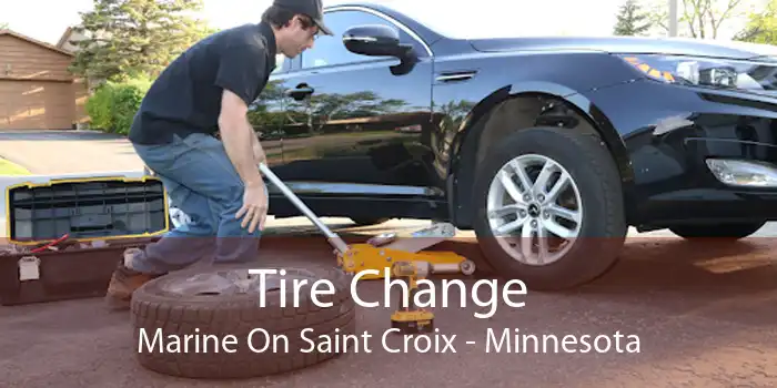 Tire Change Marine On Saint Croix - Minnesota