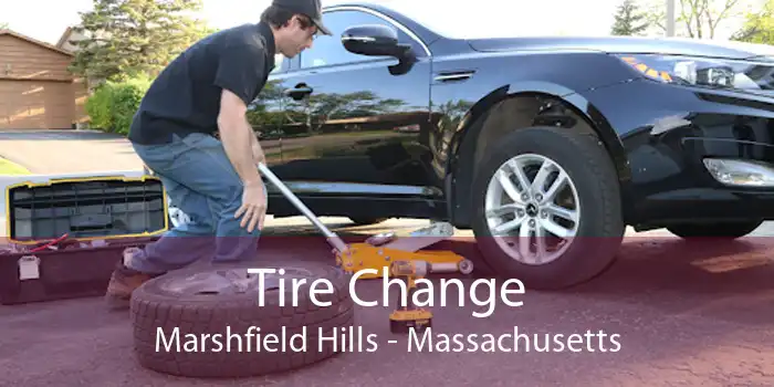 Tire Change Marshfield Hills - Massachusetts