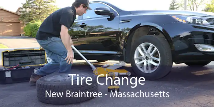 Tire Change New Braintree - Massachusetts